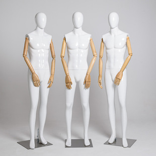 O1CN01kuic6A1nonbysMLC1_2218826365137-0-cib.310x310.jpg High-End Male Mannequin (Duck Egg Head) - Men’s Store Window Stand (Photo Shooting)