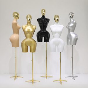 EU/US Plus Size Female Mannequin - Women’s Store Window Stand (Thin Waist)