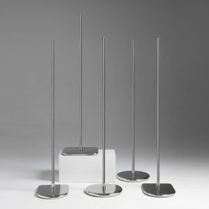 O1CN01lS2cP91nFX2j9DGxB_2212945495060-0-cib.310x310.jpg Internet Celebrity Model Base Accessories - Stainless Steel Mirror Plate & Triangle Chassis (With Universal Wheel)