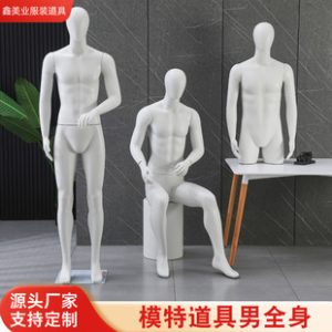 Male Mannequin - Mall & Clothing Store Window Prop