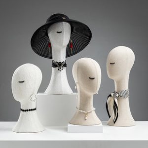 O1CN01p5uBC01nFWz8BX7Ak_2212945495060-0-cib.310x310.jpg Needle-Pinnable Head Mannequin - Clothing Store Stand (Jewelry/Scarf/Hat)