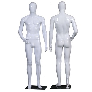 O1CN01pdJpe61eBYzC7xGar_2215866743833-0-cib.310x310.jpg Korean Bright White Male Mannequin - Trendy Clothing Store Window Prop