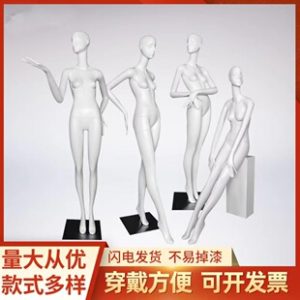 O1CN01qhRpb61eBZ6CuqSK3_2215866743833-0-cib.310x310.jpg Wholesale Matte White Female Mannequin - Clothing Store Window Stand