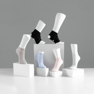 Unisex Simulation Foot Mannequin - Shoe & Sock Store Stand (3D Photography)