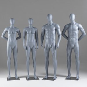 Male Muscular Sports Mannequin - Clothing Store Window Stand