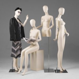 O1CN01x5miMC1nFWzHzpFXj_2212945495060-0-cib.310x310.jpg Cream-Style High-End Female Mannequin - Women’s Store Window Stand (Flat Shoulder)