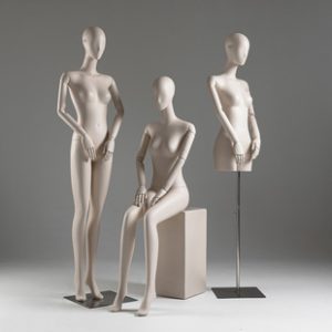 Skin-Color Fashion Female Mannequin - Korean Women’s Store Stand